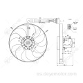 Ventiladores del radiador para VW GOLF IV SKODA OCTAVIA